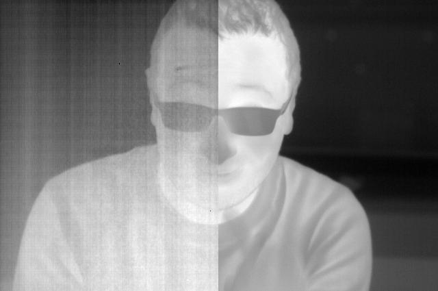 Demo: Raw image vs onboard NUC processed